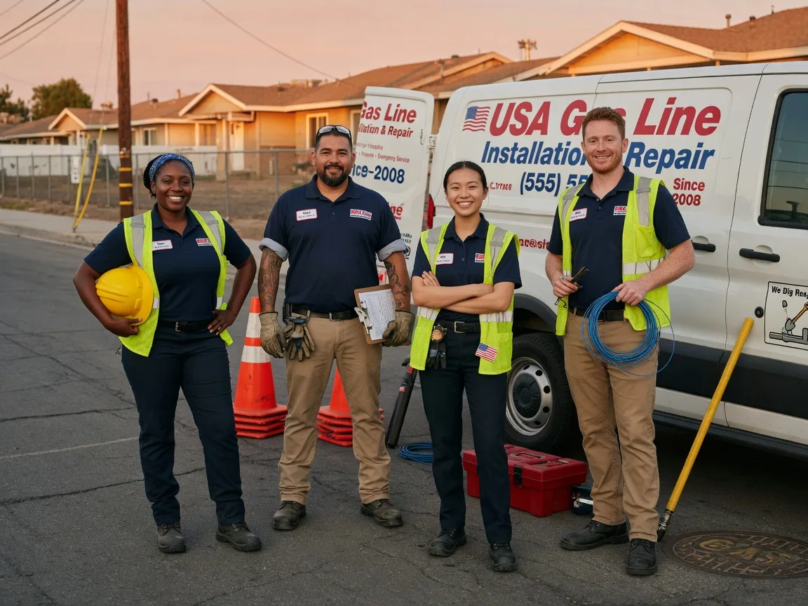 Gas Line Installation company in Vardaman, MS